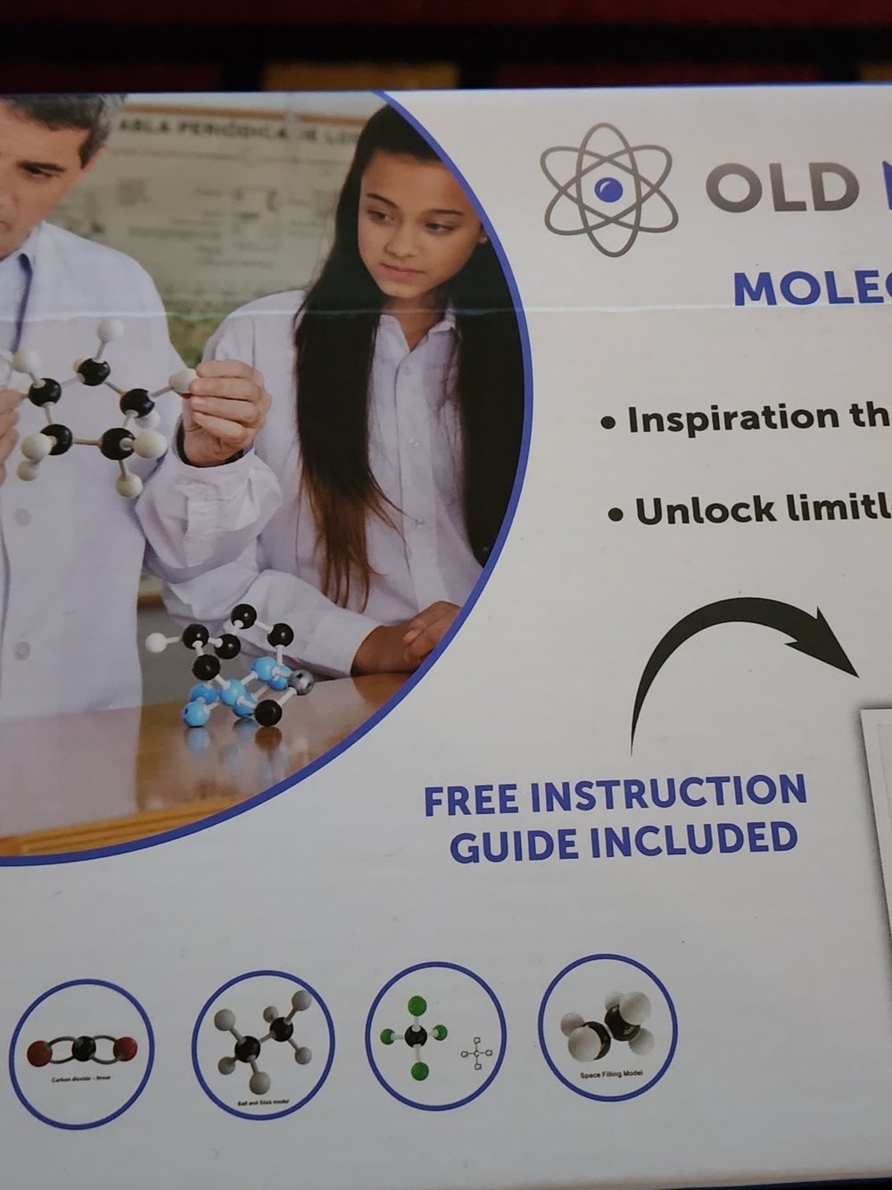 Old Nobby Molecular Kit 239 Pieces